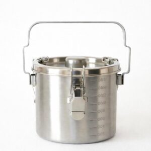仔犬印 丸給食缶ミニ 15cm 1.8L
